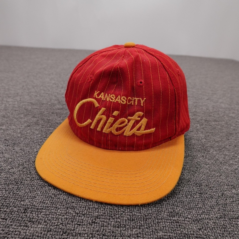Vintage Kansas City Chiefs Hat Cap Snap Back One Size NFL‎ Sports Specialties